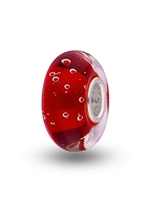 CHARM'S Srebrny charms ze szkłem Murano rozmiar: onesize