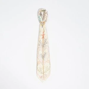 Charms torebka chusta kwiaty kreski waniliowy BIMBA Y LOLA