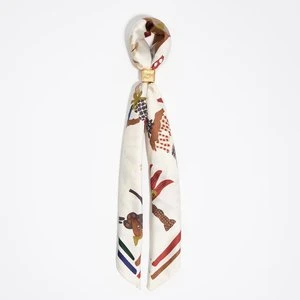 Charms torebka chusta wakacje na wyspie złamana biel BIMBA Y LOLA