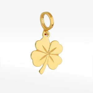 Zdjęcie produktu Charms ze złota czterolistna koniczyna Filipowicz