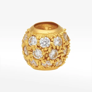 Charms ze złota z białymi cyrkoniami Filipowicz