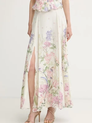 Charo Ruiz Ibiza spódnica z rozcięciem z bawełną Ventine