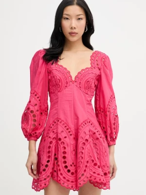 Charo Ruiz Ibiza sukienka z bawełną Esmare