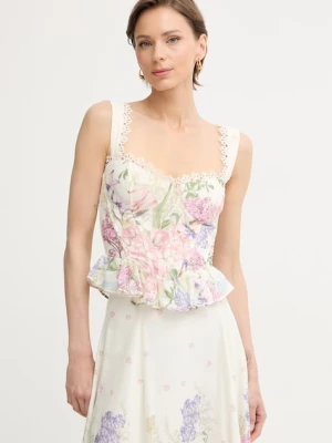 Charo Ruiz Ibiza top damski z bawełną Floret