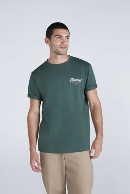 Chase koszulka męska z logo - Green Animal