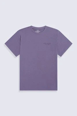 Chase męska luźna koszulka na lato - Purple Animal