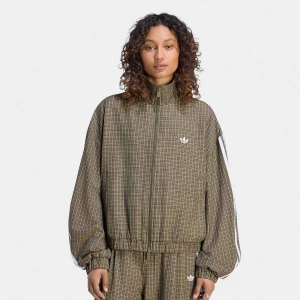 Checks Track Top adidas Originals zielony