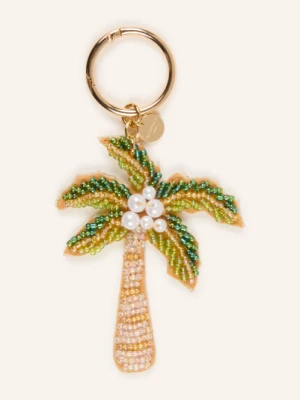 Cheeky Chain Munich Breloczek Do Torebki Z Kamieniami Ozdobnymi gruen