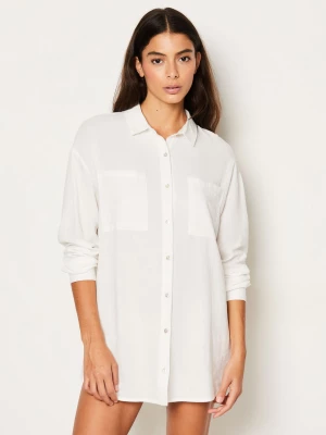 Chemise de nuit en lin Etam