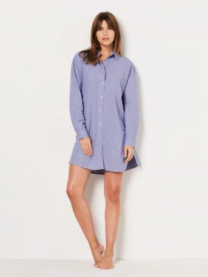 Chemise de nuit imprimé dorée Etam