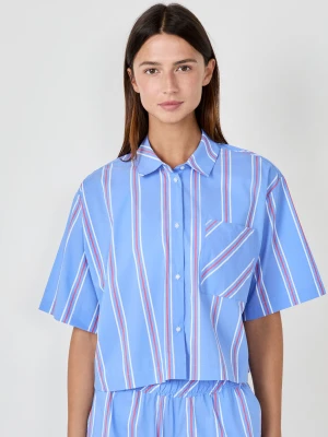 Chemise de pyjama manches courtes rayée Etam