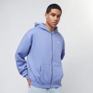 Karl Kani Chest Signature Essential Zip Hoodie mężczyźni Bluzy fioletowy rozmiar Odzież
