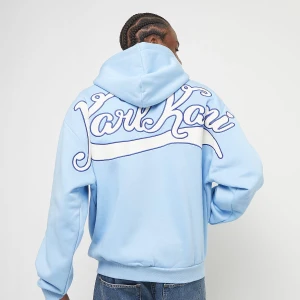Karl Kani Chest Signature Oversized Full Zip Diner Hoodie mężczyźni Bluzy niebieski rozmiar Odzież