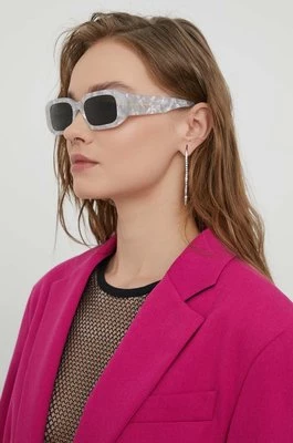 Chiara Ferragni okulary przeciwsłoneczne damskie kolor szary CF 7031/S