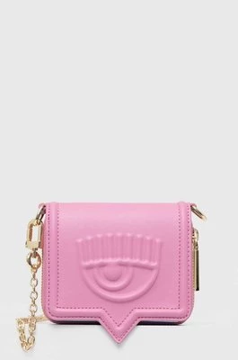 Chiara Ferragni portfel EYELIKE kolor różowy 76SB5PA2