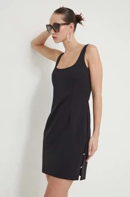 Chiara Ferragni sukienka kolor czarny mini dopasowana 76CBO906