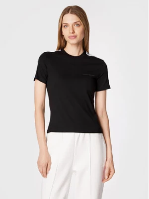 Chiara Ferragni T-Shirt 73CBHT13 Czarny Slim Fit