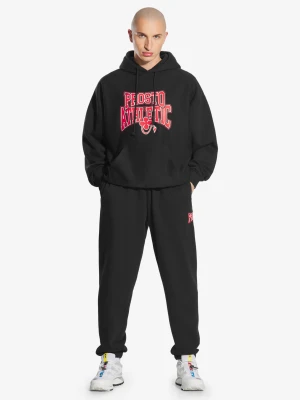 Chicago bluza męska z kapturem czarna Prosto