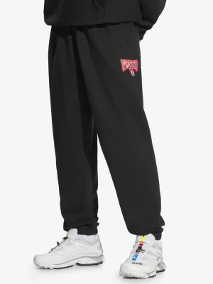 Chicago spodnie dresowe męskie czarne Prosto