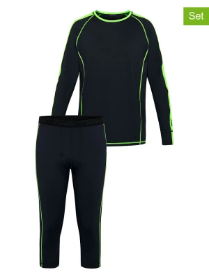 Chiemsee 2-częściowy zestaw bielizny sportowej w kolorze czarno-zielonym rozmiar: XL