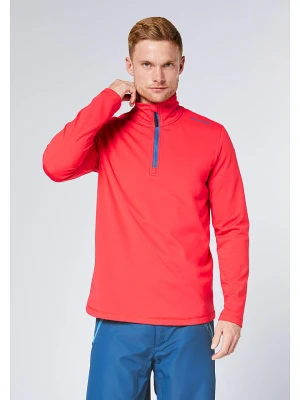 Chiemsee Bluza polarowa w kolorze czerwono-niebieskim rozmiar: XL