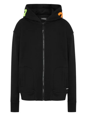 Chiemsee Bluza w kolorze czarnym ze wzorem rozmiar: 122/128