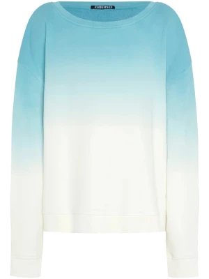 Chiemsee Bluza w kolorze turkusowo-białym rozmiar: 170/176