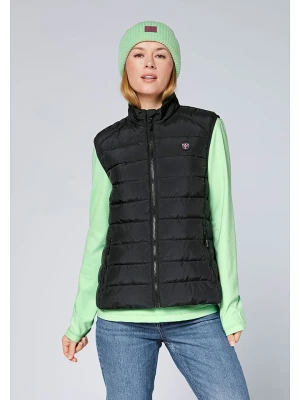 Chiemsee Kamizelka pikowana w kolorze czarnym rozmiar: S