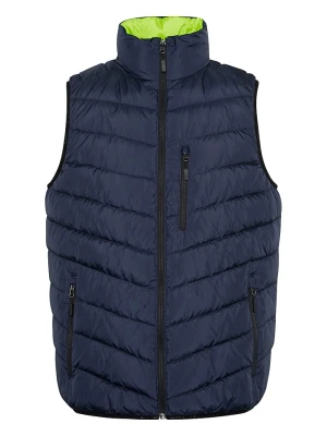 Chiemsee Kamizelka pikowana w kolorze granatowym rozmiar: M