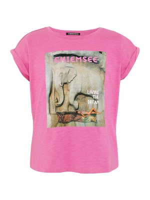 Chiemsee Koszulka "Foula" w kolorze różowym rozmiar: 134/140