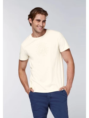 Chiemsee Koszulka "MBRC" w kolorze kremowym rozmiar: XXL