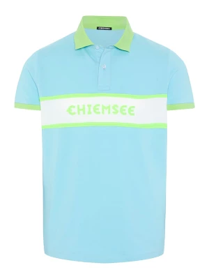 Chiemsee Koszulka polo "Lido" w kolorze błękitnym rozmiar: M