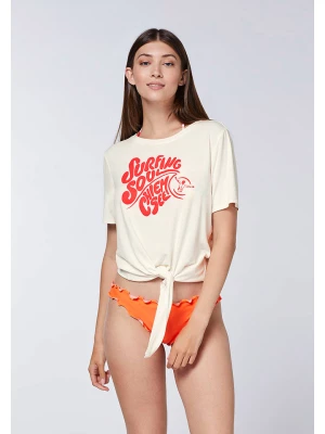 Chiemsee Koszulka "Tula" w kolorze kremowym rozmiar: M