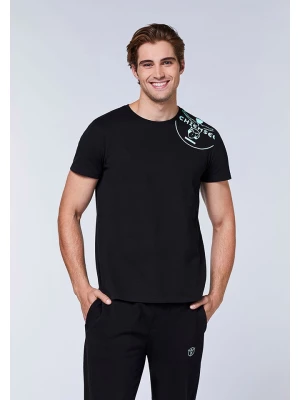 Chiemsee Koszulka "Papai" w kolorze czarnym rozmiar: L
