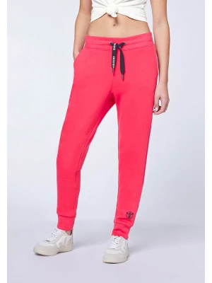 Chiemsee Spodnie dresowe "Levu" w kolorze różowym rozmiar: M