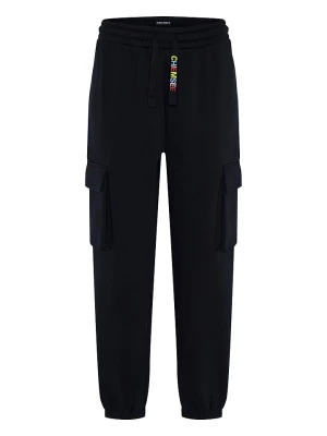Chiemsee Spodnie dresowe "Savonga" w kolorze czarnym rozmiar: L