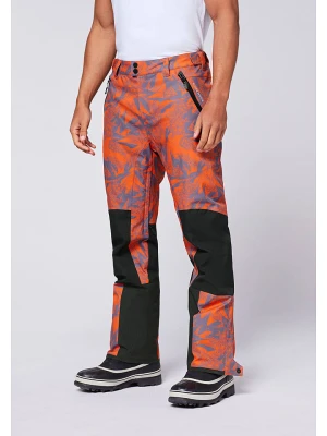 Chiemsee Spodnie narciarskie w kolorze pomarańczowym rozmiar: 52