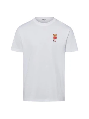 Chill Pill Koszulka męska - Football Bear Mężczyźni Bawełna (100%) biały,