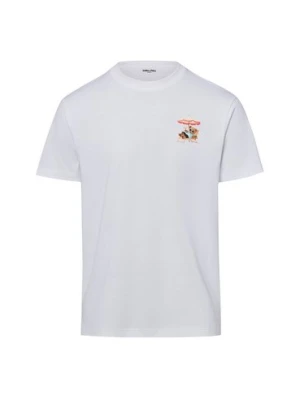 Chill Pill Koszulka męska - Lounge Bear Mężczyźni Bawełna (100%) biały,