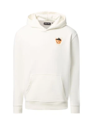 Chill Pill Męska bluza z kapturem - Beer Bear Mężczyźni Bawełna biały|wielokolorowy nadruk,