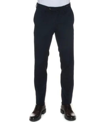 Chino Slim Fit z Mikrowzorem Pt01