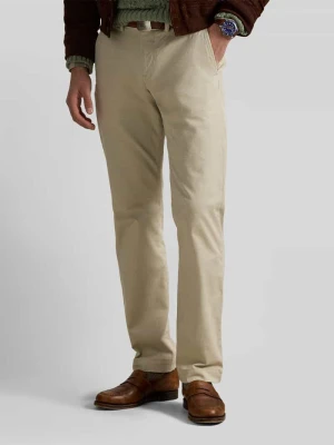 Chinos o kroju regular fit z mieszanki bawełny Polo Ralph Lauren