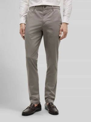 Chinos o kroju slim fit z mieszanki bawełny model 'BLEECKER' Tommy Hilfiger