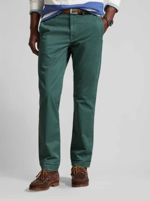 Chinos o kroju straight fit z mieszanki bawełny Polo Ralph Lauren