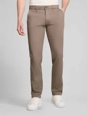 Chinos o kroju straight fit z mieszanki bawełny Tom Tailor