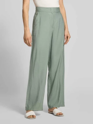 Chinos o kroju wide fit z mieszanki wiskozy z tylnymi kieszeniami Betty Barclay