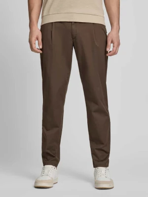 Chinosy o kroju comfort fit z wpuszczanymi kieszeniami model 'Tino' BRAX
