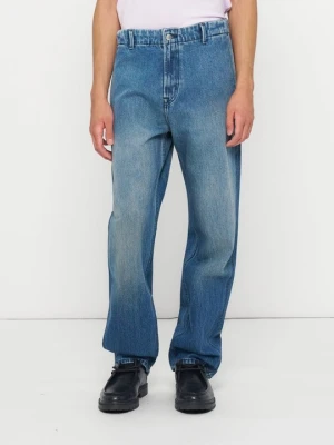 Chinosy 7 For All Mankind granatowy