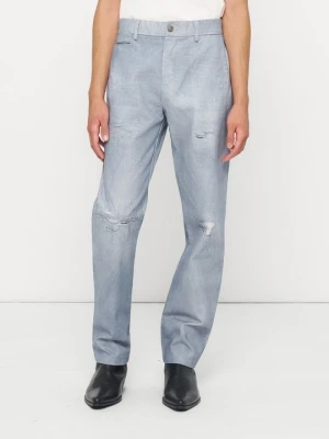 Chinosy 7 For All Mankind niebieski