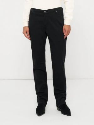 Chinosy Armani Exchange czarny